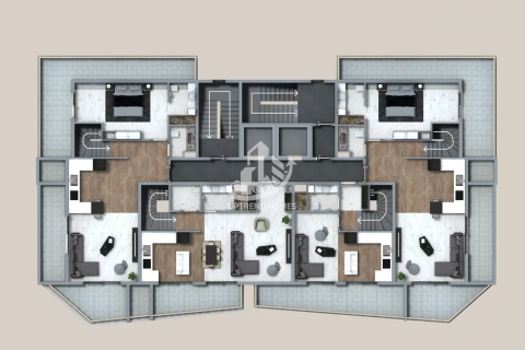 1+1 Lejlighed  i Avsallar, Antalya, Tyrkiet Nr. 47548 - 25