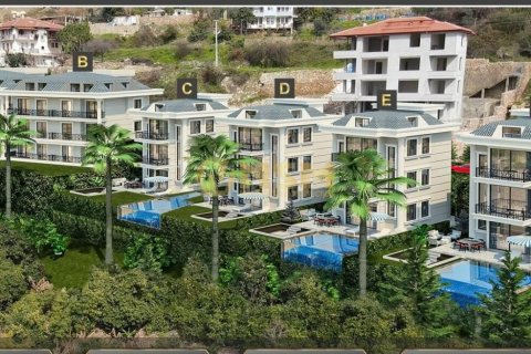 1+1 Lejlighed  i Alanya, Antalya, Tyrkiet Nr. 48413 - 9