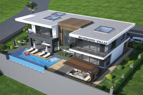 4+1 Villa  i Kargicak, Alanya, Antalya, Tyrkiet Nr. 52081 - 3