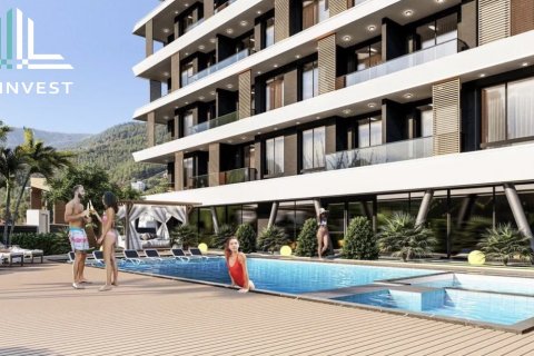 1+1 Lejlighed  i Alanya, Antalya, Tyrkiet Nr. 52291 - 18