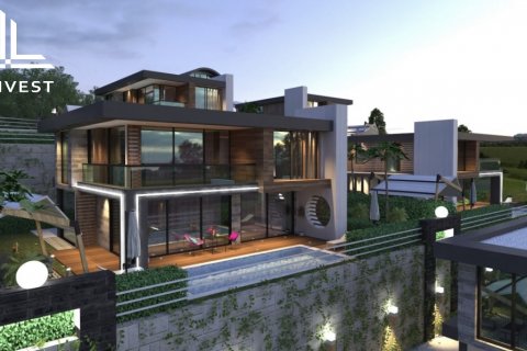 5+2 Villa  i Kargicak, Alanya, Antalya, Tyrkiet Nr. 52525 - 1