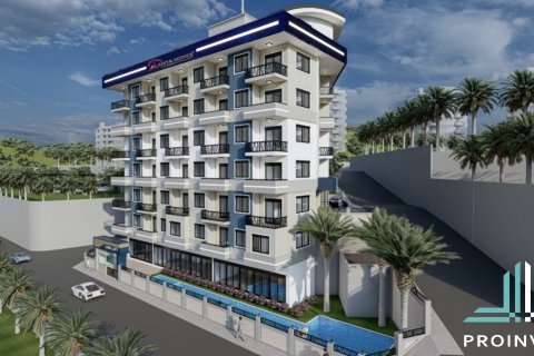 1+1 Lejlighed  i Alanya, Antalya, Tyrkiet Nr. 52292 - 8