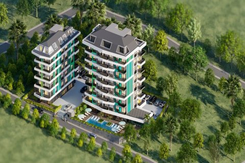 1+1 Lejlighed  i Avsallar, Antalya, Tyrkiet Nr. 51892 - 27