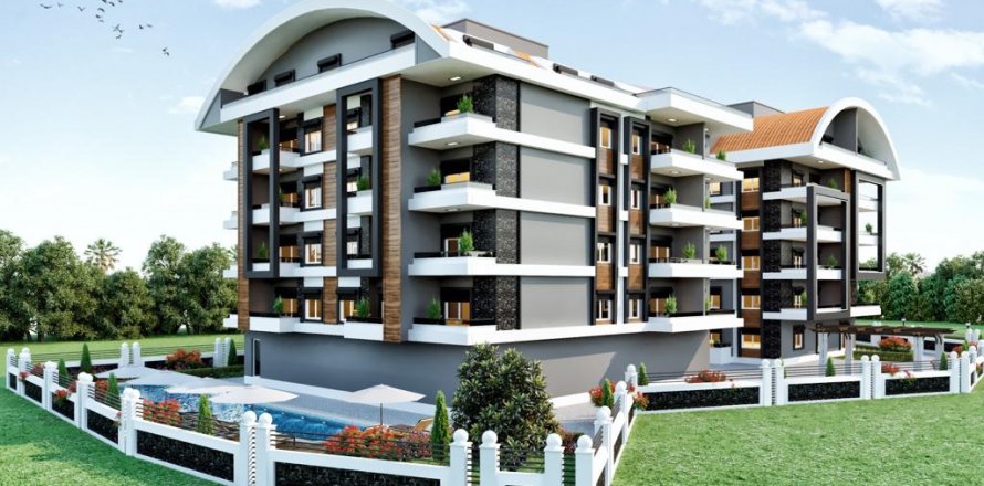 4+1 Penthouse  i Avsallar, Antalya, Tyrkiet Nr. 51279