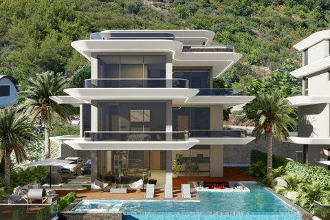 5+1 Villa  i Bektas, Alanya, Antalya, Tyrkiet Nr. 52097 - 10