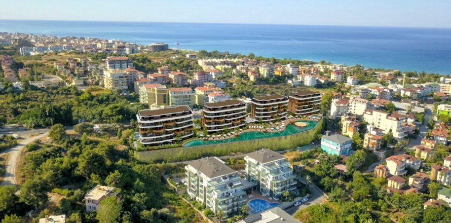 1+1 Lejlighed  i Kestel, Antalya, Tyrkiet Nr. 31855