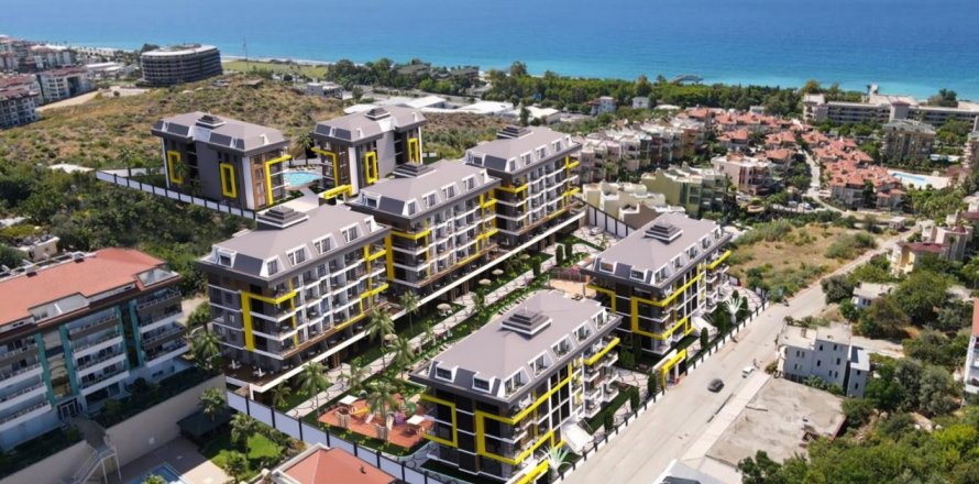 1+1 Lejlighed  i Kestel, Antalya, Tyrkiet Nr. 36446