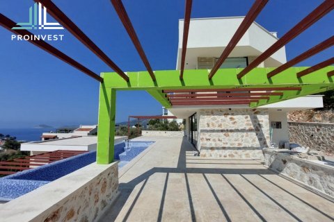 4+1 Villa  i Kalkan, Antalya, Tyrkiet Nr. 50976 - 2