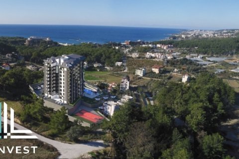 1+1 Lejlighed  i Alanya, Antalya, Tyrkiet Nr. 52518 - 2