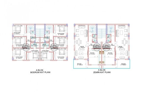 4+1 Penthouse  i Alanya, Antalya, Tyrkiet Nr. 52191 - 26