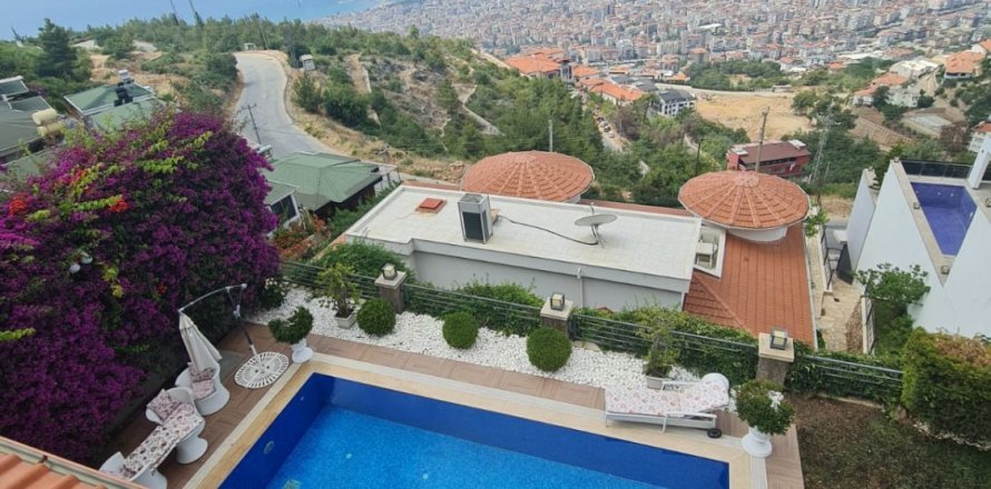 4+1 Villa  i Bektas, Alanya, Antalya, Tyrkiet Nr. 53203