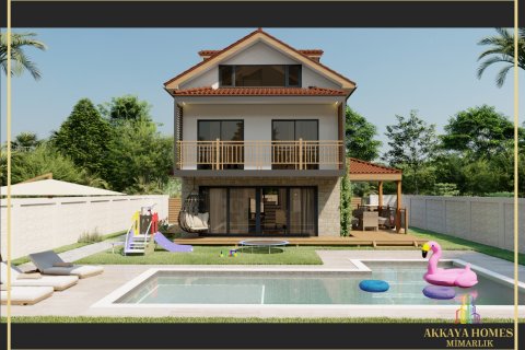 3+1 Villa  i Fethiye, Mugla, Tyrkiet Nr. 54671 - 9