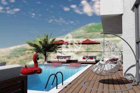 4+1 Penthouse  i Alanya, Antalya, Tyrkiet Nr. 52191 - 8