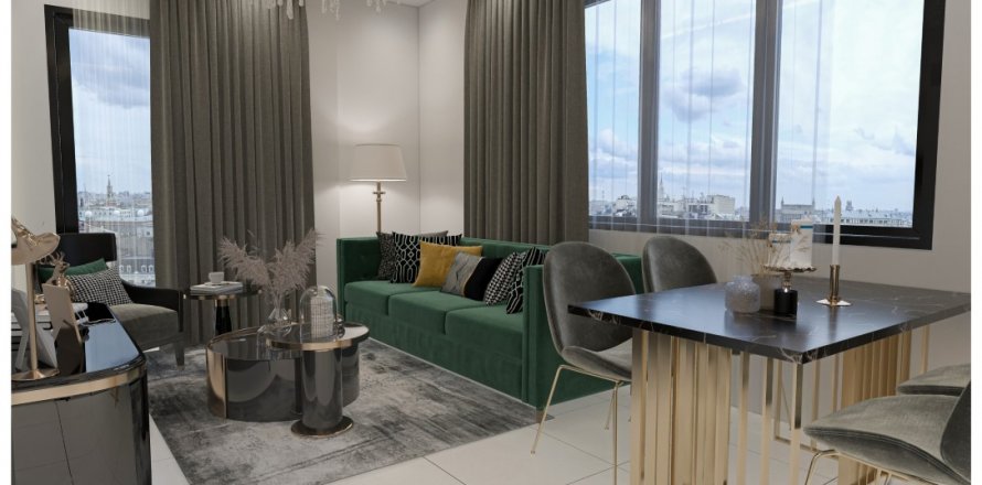 1+1 Lejlighed  i Alanya, Antalya, Tyrkiet Nr. 52292