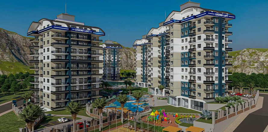 Boligkompleks  i Avsallar, Antalya, Tyrkiet Nr. 53734