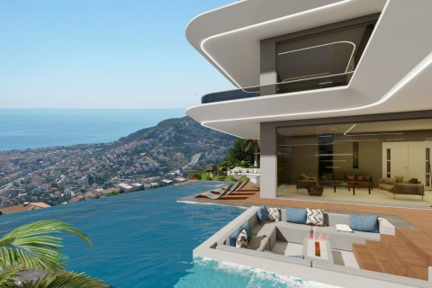 5+1 Villa  i Bektas, Alanya, Antalya, Tyrkiet Nr. 52097 - 4