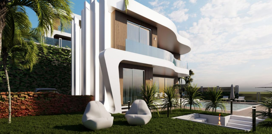 4+1 Villa  i Oba, Antalya, Tyrkiet Nr. 47800