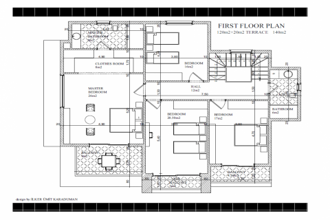 5+1 Villa  i Alanya, Antalya, Tyrkiet Nr. 53016 - 7