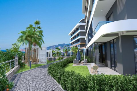 1+1 Lejlighed  i Alanya, Antalya, Tyrkiet Nr. 53993 - 14