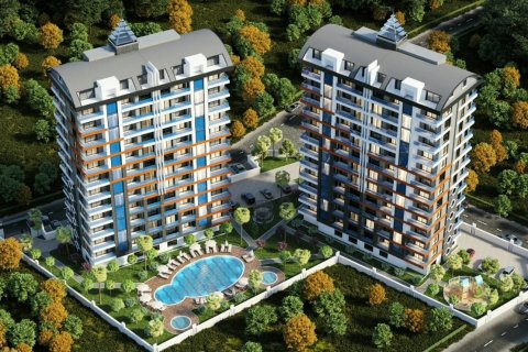 1+1 Lejlighed  i Mahmutlar, Antalya, Tyrkiet Nr. 47486 - 1