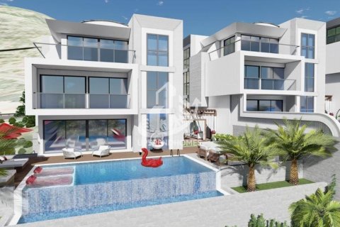 4+1 Penthouse  i Alanya, Antalya, Tyrkiet Nr. 52191 - 6