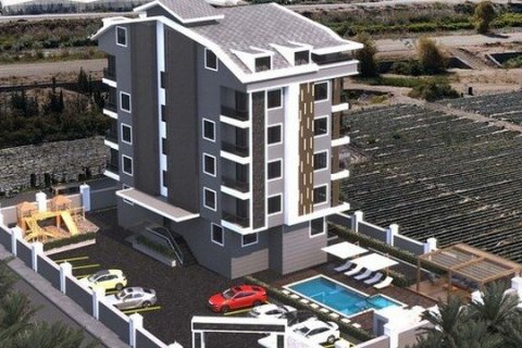 2+1 Lejlighed  i Gazipasa, Antalya, Tyrkiet Nr. 54325 - 1