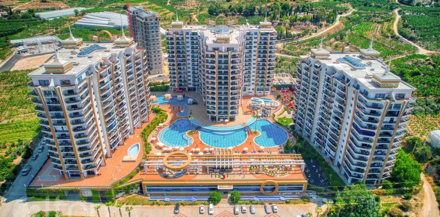 3+1 Penthouse  i Mahmutlar, Antalya, Tyrkiet Nr. 53623