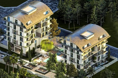 1+1 Lejlighed  i Alanya, Antalya, Tyrkiet Nr. 54037 - 2