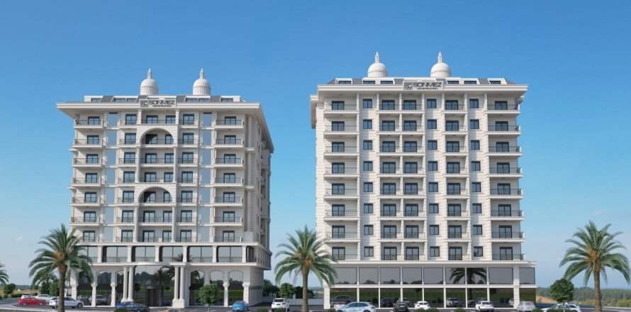 2+1 Penthouse i Novita Square Residence, Mahmutlar, Antalya, Tyrkiet Nr. 52073