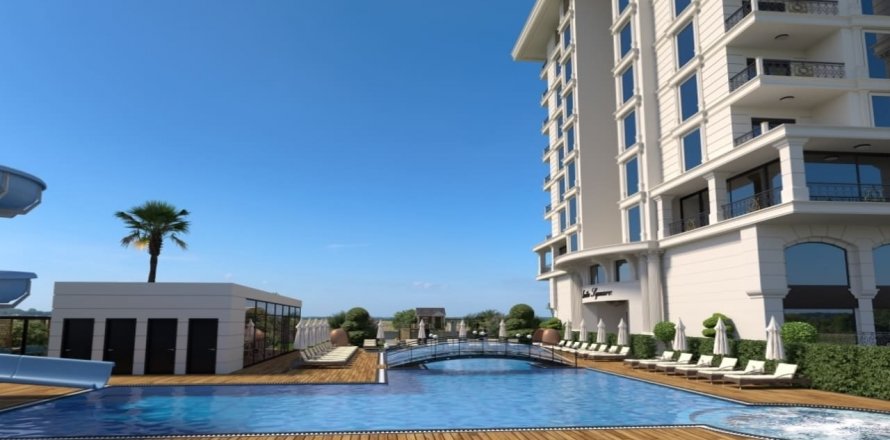 1+1 Lejlighed i Novita Square Residence, Mahmutlar, Antalya, Tyrkiet Nr. 52067