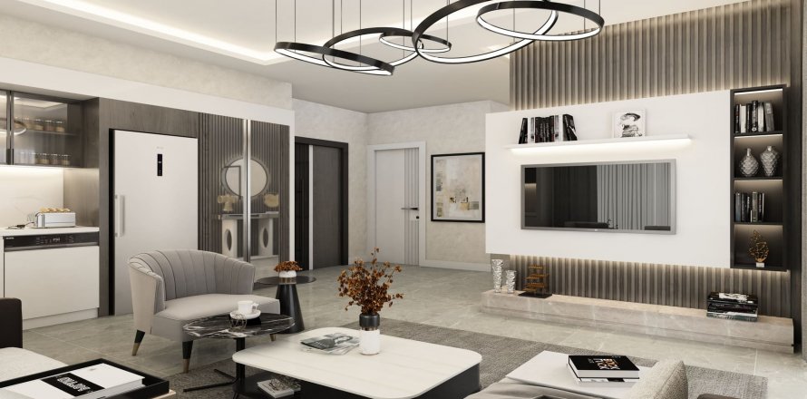 3+1 Penthouse i Vista Orange, Kargicak, Alanya, Antalya, Tyrkiet Nr. 50690