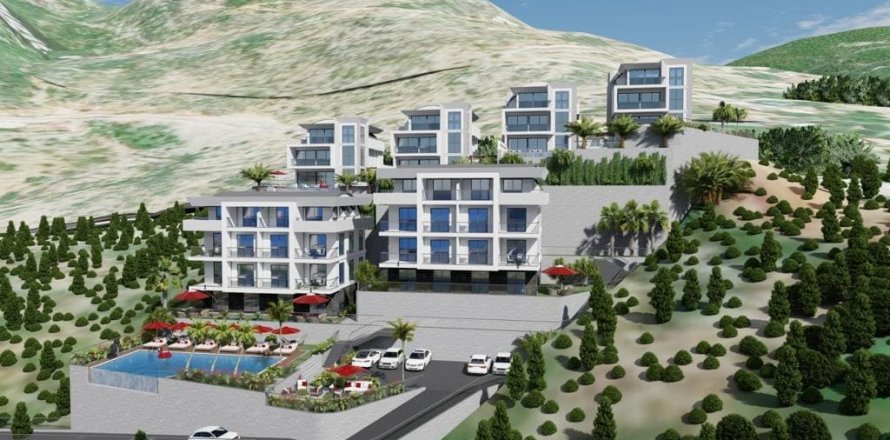 4+1 Penthouse  i Alanya, Antalya, Tyrkiet Nr. 52191