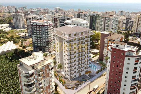 1+1 Lejlighed  i Alanya, Antalya, Tyrkiet Nr. 53975 - 2
