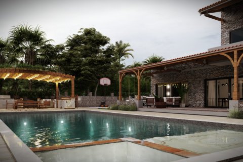 3+1 Villa  i Fethiye, Mugla, Tyrkiet Nr. 54682 - 1