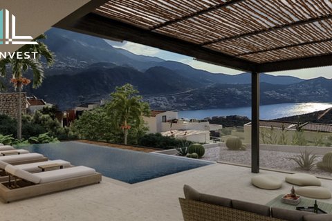 4+1 Villa  i Kalkan, Antalya, Tyrkiet Nr. 50976 - 9