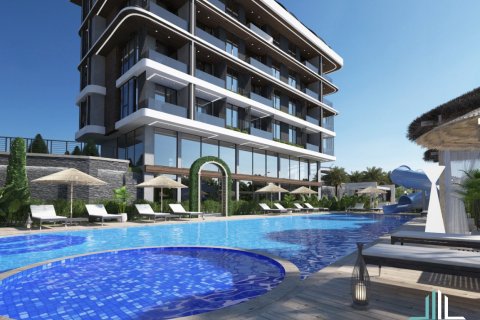 1+1 Lejlighed  i Alanya, Antalya, Tyrkiet Nr. 53969 - 5