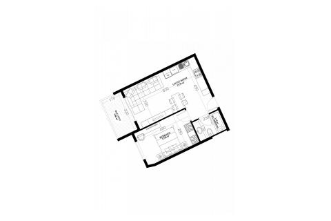 1+1 Lejlighed i YEKTA ALARA CİTY Residence, Mahmutlar, Antalya, Tyrkiet Nr. 175537