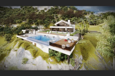 4+3 Villa  i Fethiye, Mugla, Tyrkiet Nr. 54654 - 1