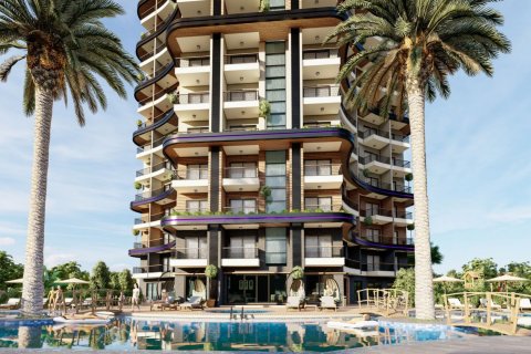 2+1 Penthouse  i Mahmutlar, Antalya, Tyrkiet Nr. 62460 - 1