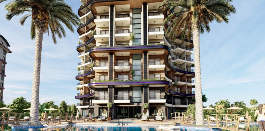 2+1 Penthouse  i Mahmutlar, Antalya, Tyrkiet Nr. 62460