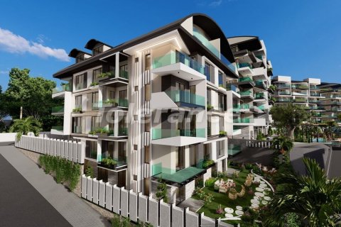 1+1 Lejlighed  i Alanya, Antalya, Tyrkiet Nr. 60489 - 11