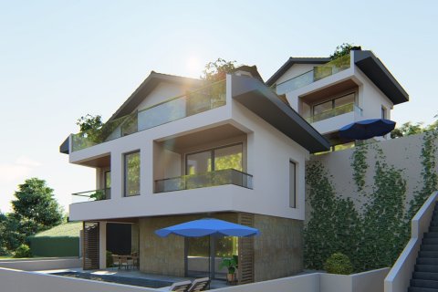 4+1 Villa  i Fethiye, Mugla, Tyrkiet Nr. 61533 - 3