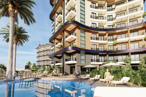 2+1 Penthouse  i Mahmutlar, Antalya, Tyrkiet Nr. 62460 - 9