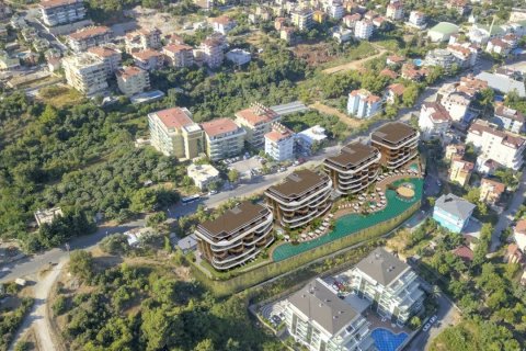 1+1 Lejlighed  i Alanya, Antalya, Tyrkiet Nr. 58940 - 4