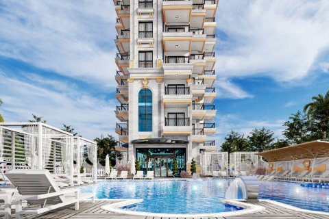 1+1 Lejlighed  i Alanya, Antalya, Tyrkiet Nr. 58937 - 8