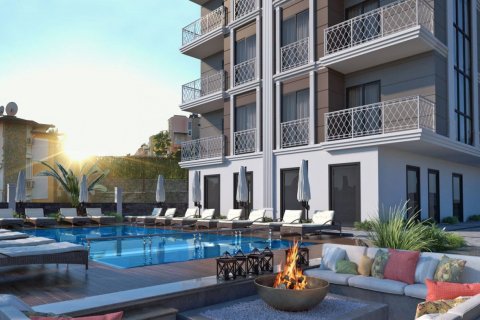 1+1 Penthouse  i Kestel, Antalya, Tyrkiet Nr. 60052 - 1