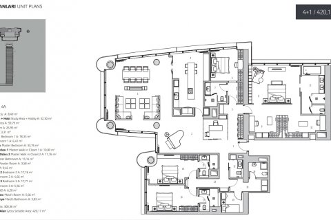 4+1 Lejlighed  i Üsküdar, Istanbul, Tyrkiet Nr. 60003 - 20