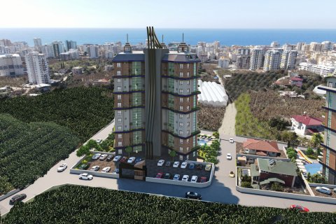 3+1 Penthouse  i Mahmutlar, Antalya, Tyrkiet Nr. 62461 - 10