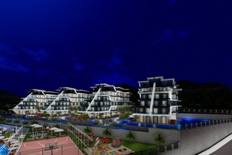 1+1 Lejlighed  i Alanya, Antalya, Tyrkiet Nr. 58807 - 20