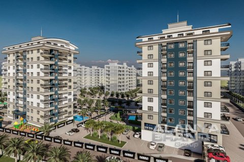1+1 Lejlighed  i Alanya, Antalya, Tyrkiet Nr. 59010 - 3